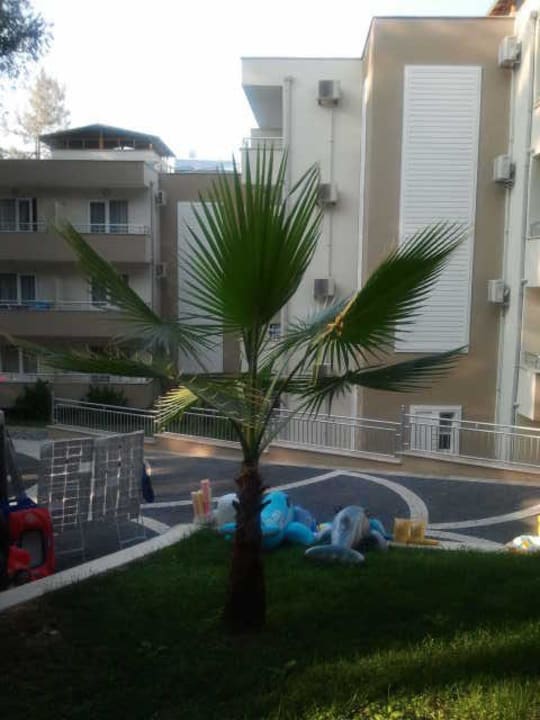 Blick auf unser Haus Club Sidelya Hotel