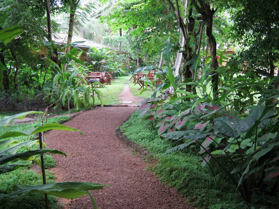 Weg zu den Villen Hotel Tisara Villas