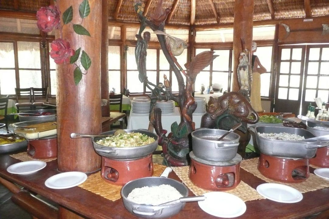 Leckeres Speisenangebot Pousada Do Rio Mutum