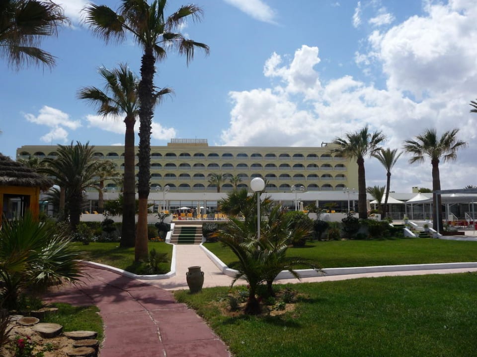 Hotel von hinten Calimera One Resort Jockey