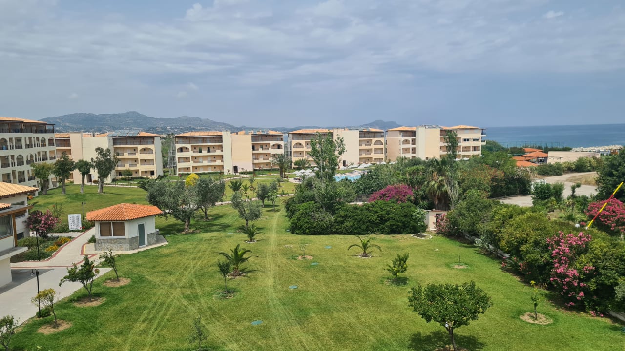 Ausblick Myrina Beach Hotel