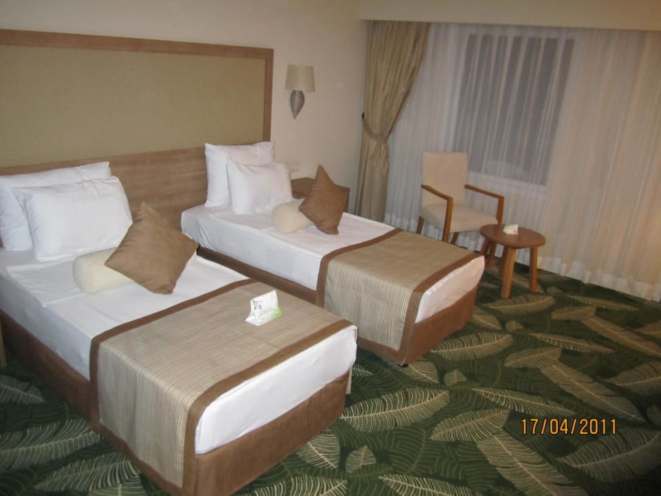 Blick auf das Bett Marvida Family Eco