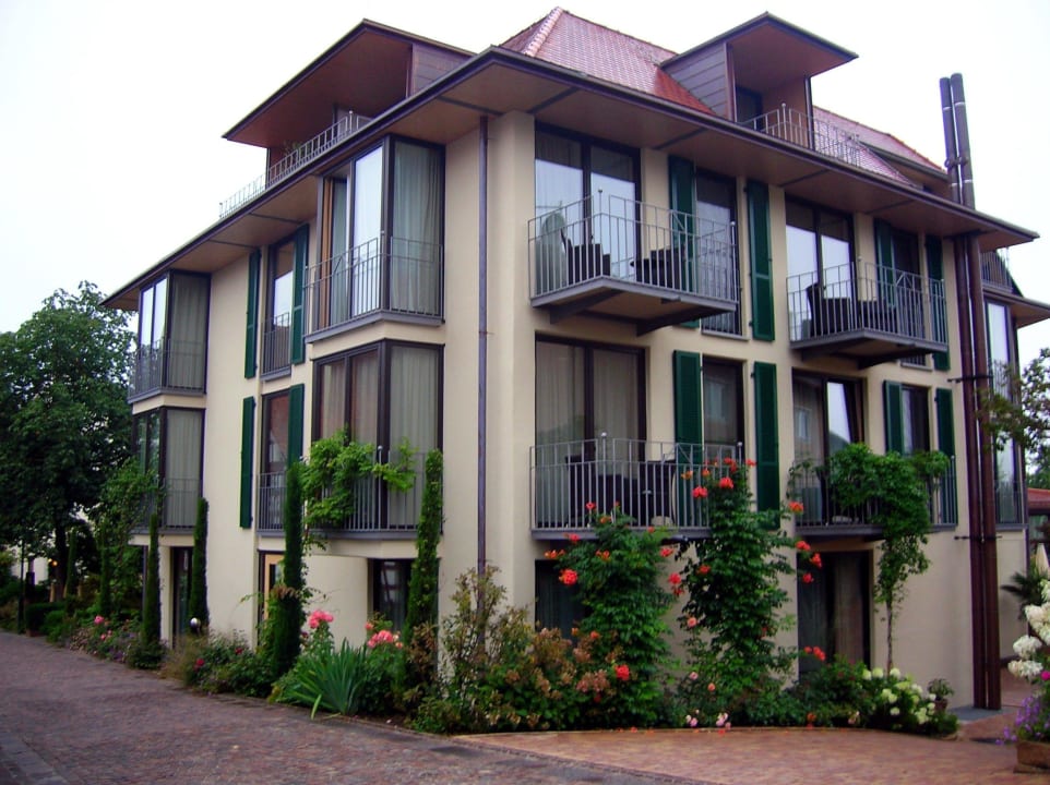 Haus Verona von vorne Hotel Hirschen Horn | Refugium am See