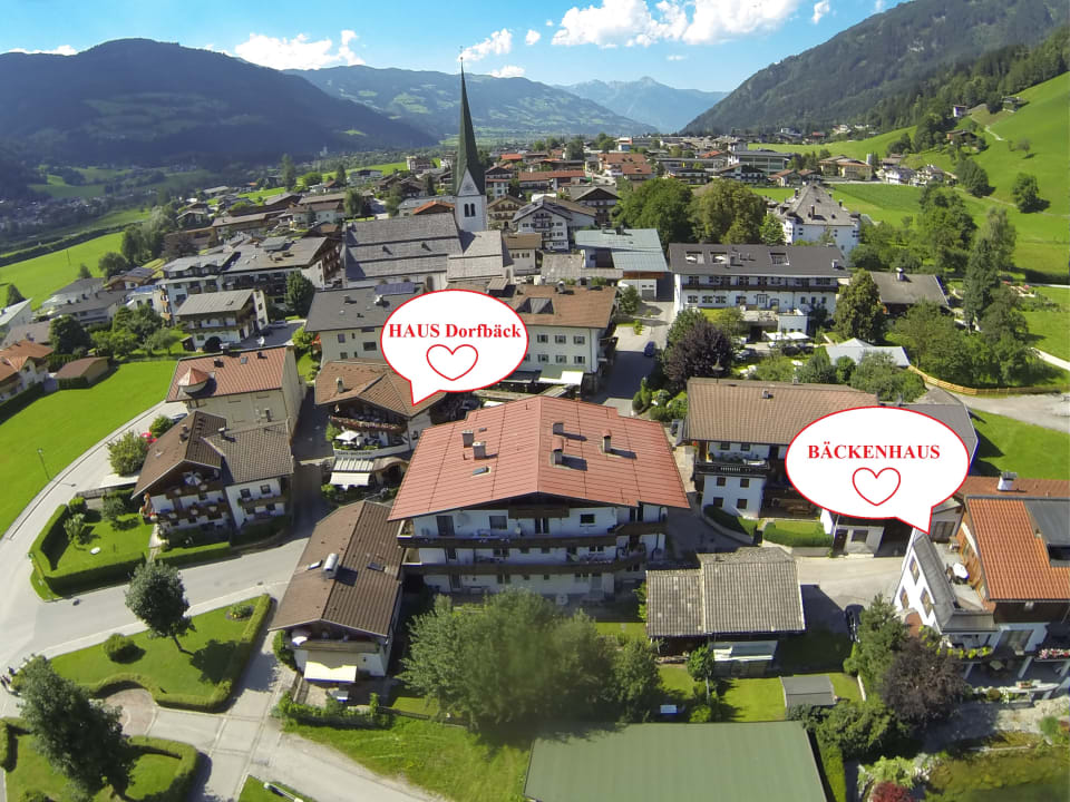 Außenansicht Ferienwohnungen Dorfbäck
