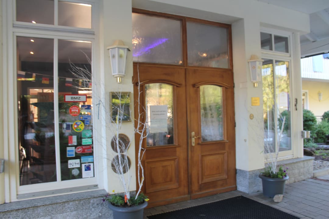 Eingang Hotel Ahornhof