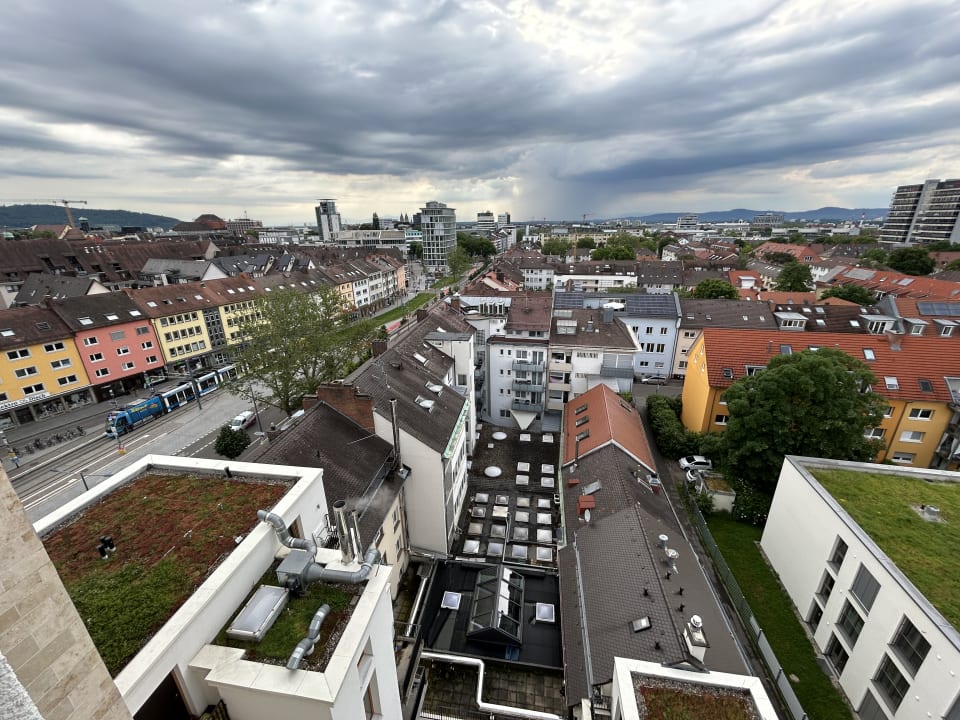 Ausblick Motel One Freiburg