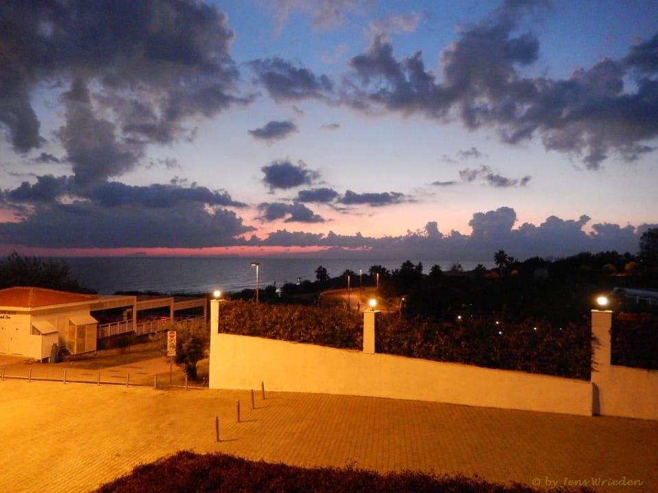 Sonnenuntergangszeit Alba Queen Hotel