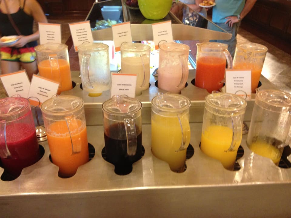 Leckere frische Säfte Hotel Riu Palace Riviera Maya