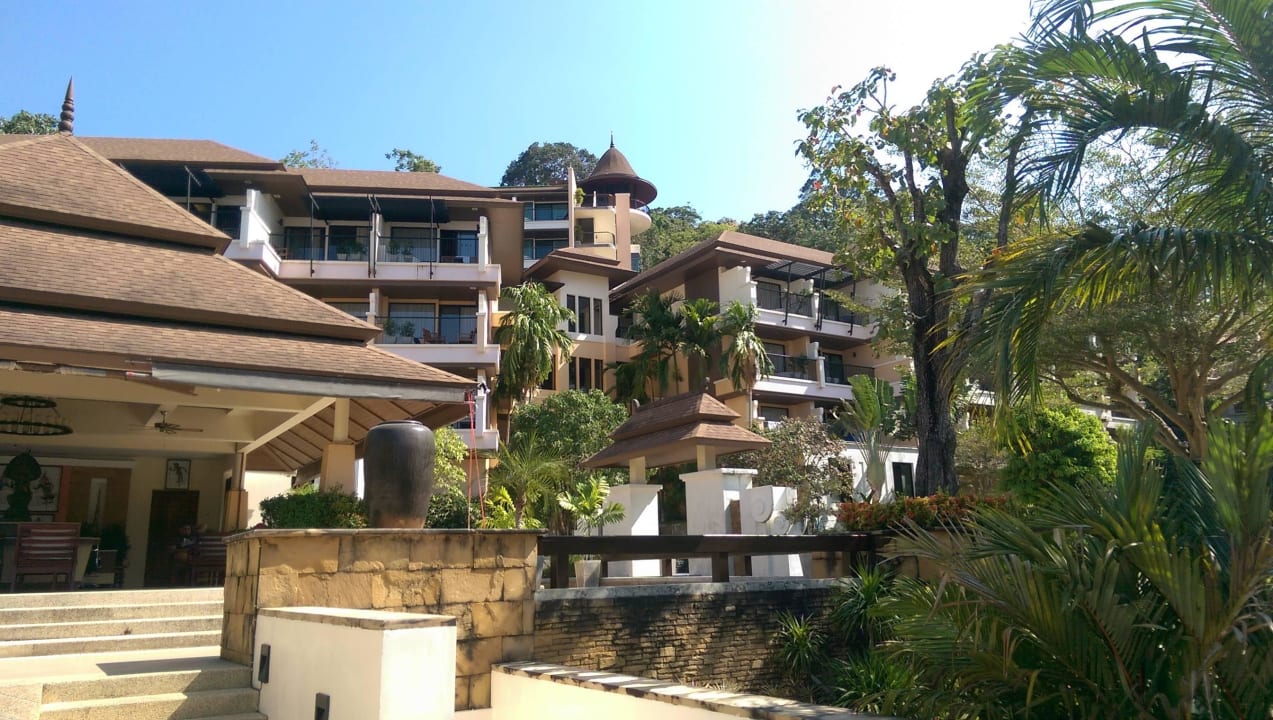 Schöne Hotelanlage Avani Ao Nang Cliff Krabi Resort