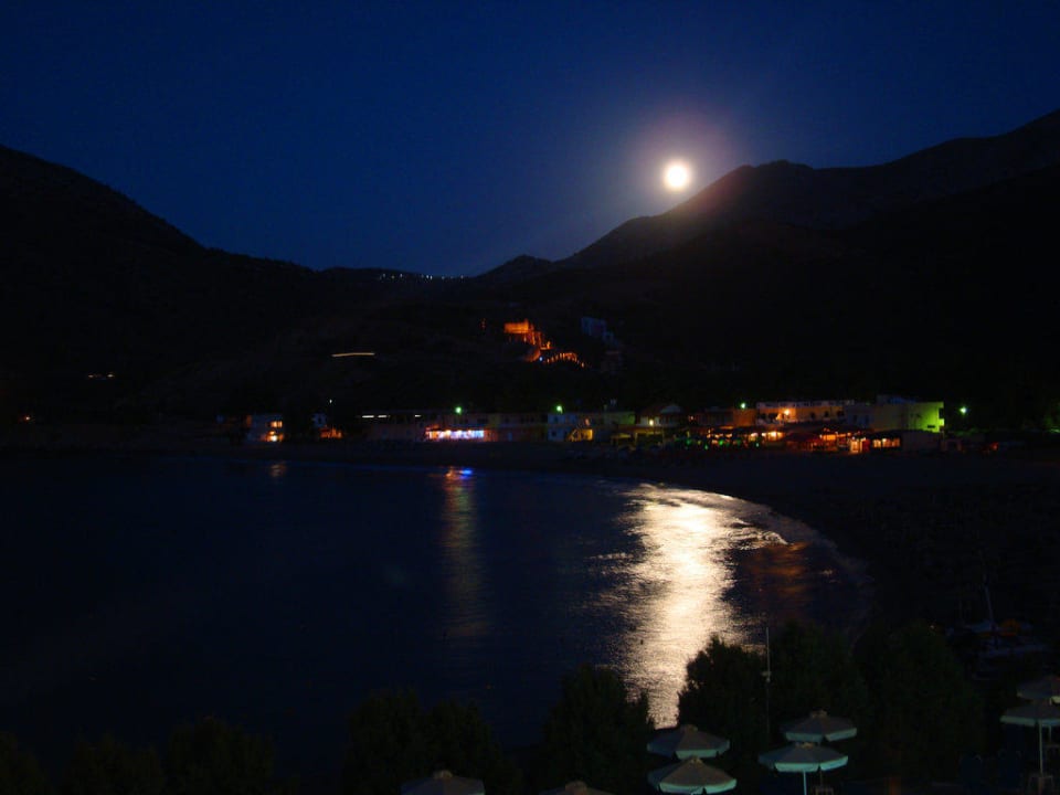 Night capture Fodele Beach & Water Park Holiday Resort