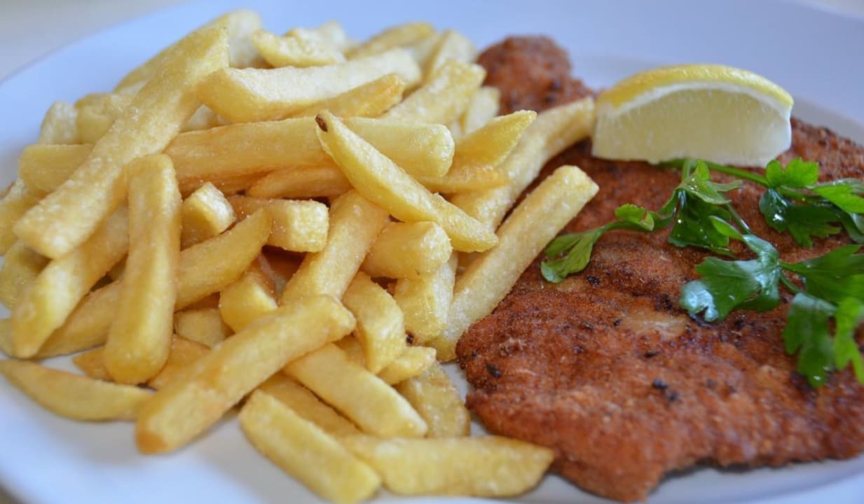 Unschlagbar: die Schnitzel Waldhotel Dornröschenshöh