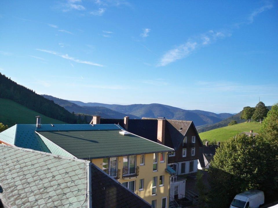 Aussicht aus Zimmer 65 Hotel Engel - Familotel Hochschwarzwald