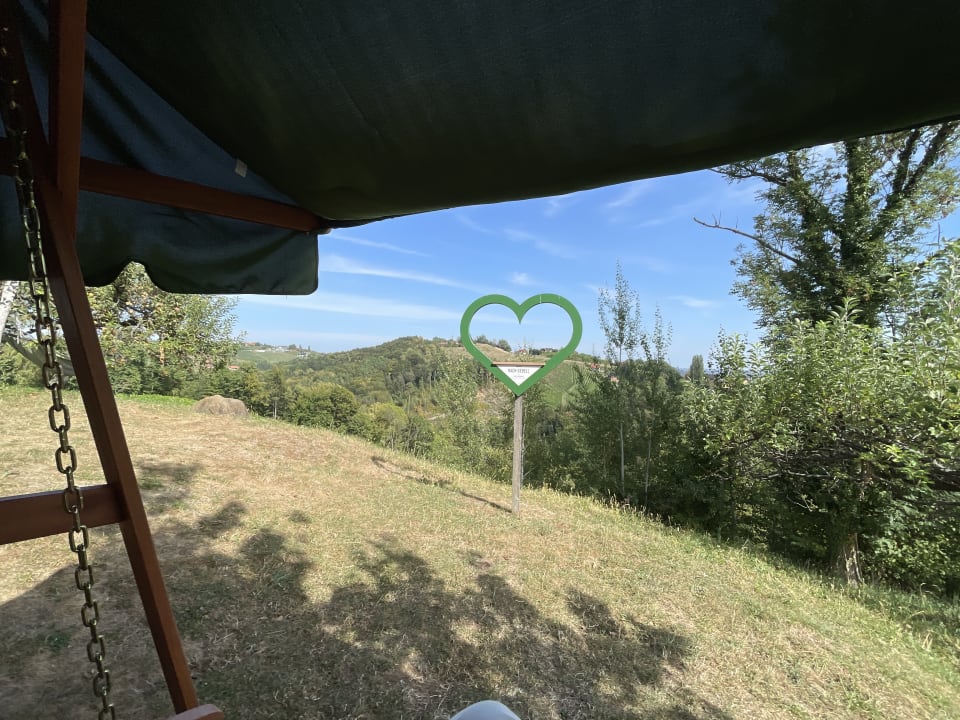 Ausblick Weingut Pension Hack-Gebell