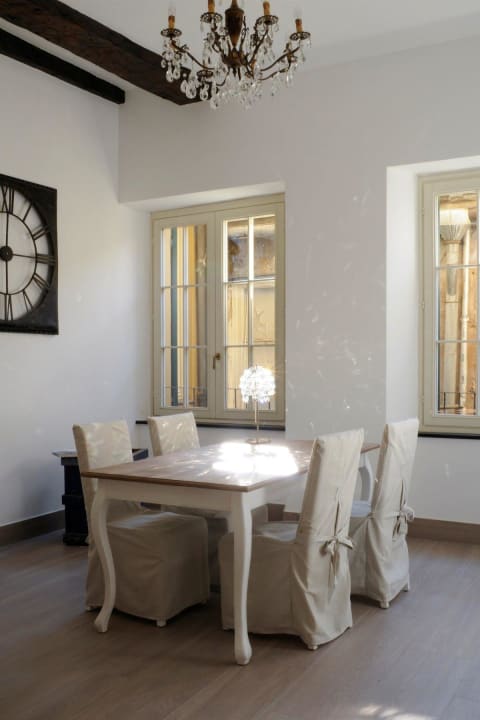 Area living/breakfast La Superba Rooms & Breakfast