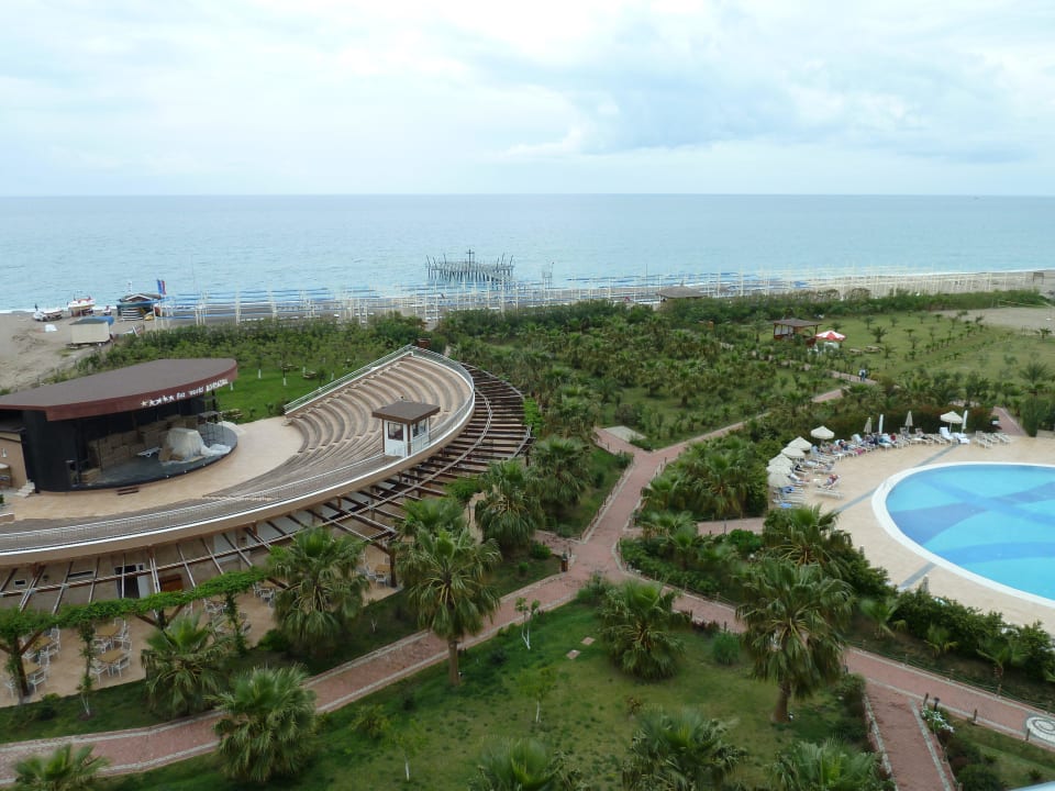 Blick vom Balkon Seaden Sea World Resort & Spa