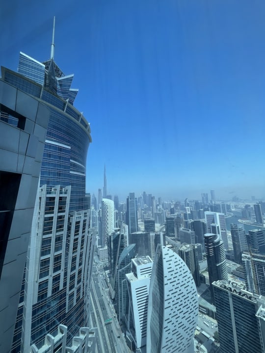 Ausblick JW Marriott Marquis Hotel Dubai