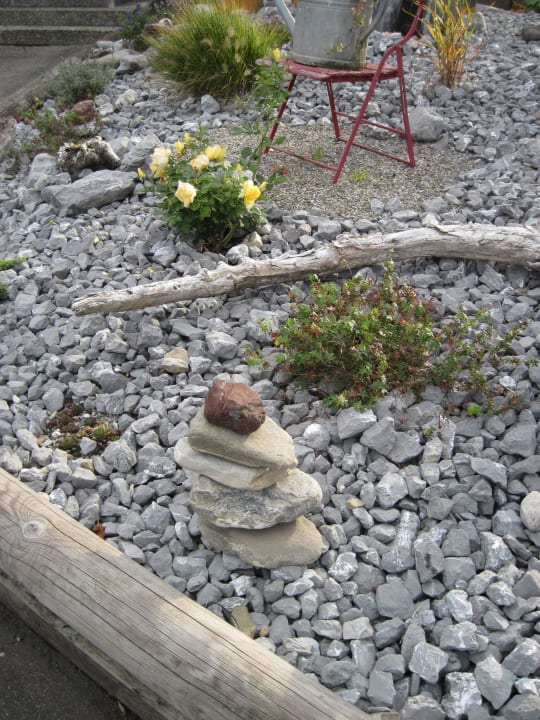 Der Steingarten im Herbst Pension & Ferienwohnung Solaria