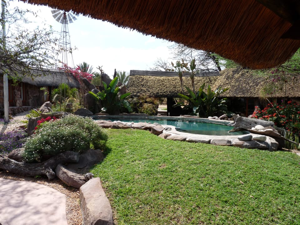 Der kleine Pool Kalahari Bush Breaks Lodge