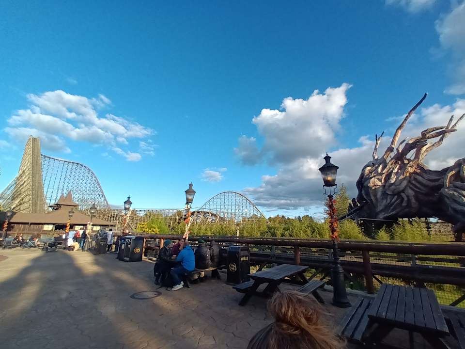 Ausblick Heide Park Abenteuerhotel