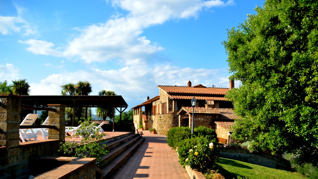 Ausblick Agriturismo Podere del Vescovo