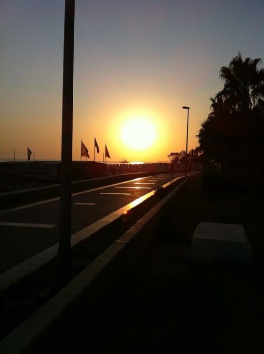 Herrlicher Sonnenuntergang Hotel Defne Star