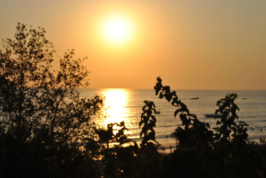Sonnenuntergang überm Meer Side Star Beach
