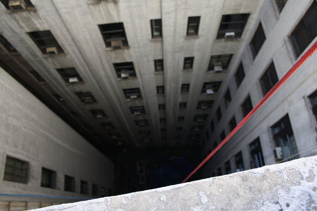 Ausblick aus dem Fenster Ameritania