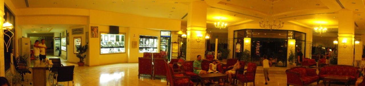 Lobby Aska Hotel Just in Beach