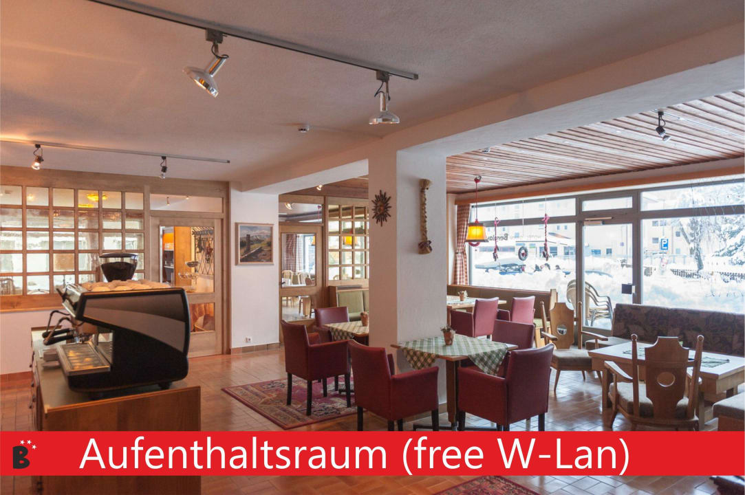 Aufenthaltsraum im Hotel-Garni Bergland*** Hotel Bergland