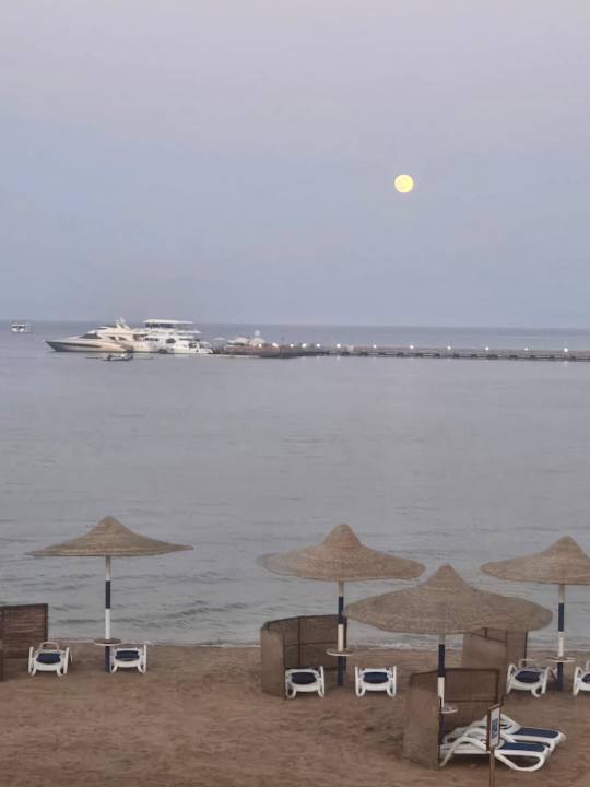 Ausblick Cleopatra Luxury Resort Makadi Bay