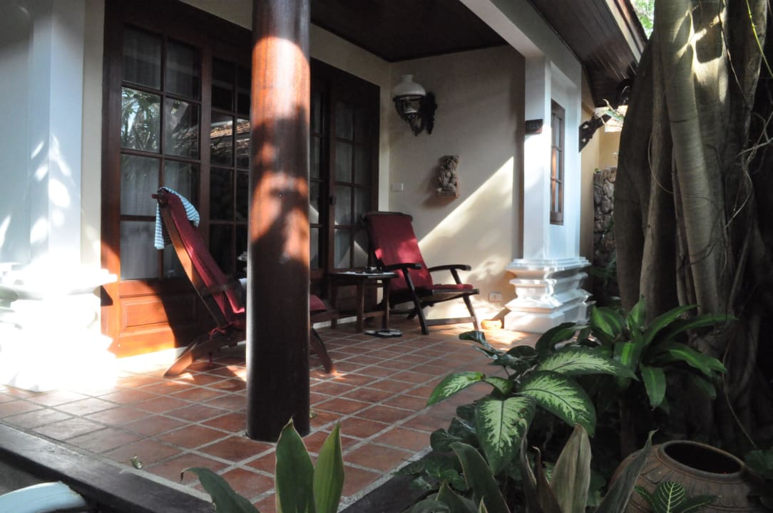 Unsere Terrasse  Anavana Beach Resort