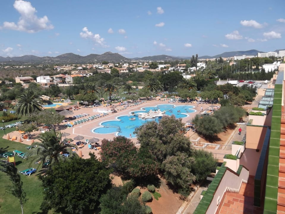 Übersicht der Gartenanlage Hotel Mariant Park