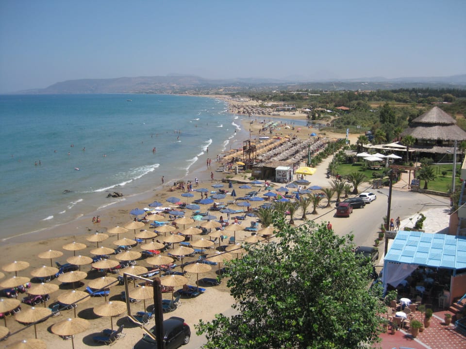 Blick aufs Meer Hotel Corissia Princess