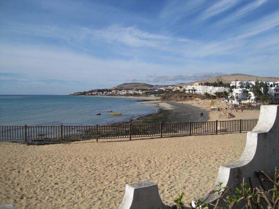 Blick von der Strandbar Richtung Strand (nach Süde SBH Costa Calma Beach Resort