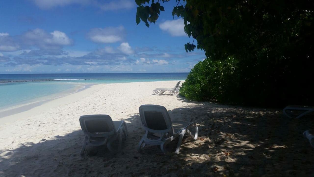 Unser toller Strand  Kuramathi Maldives