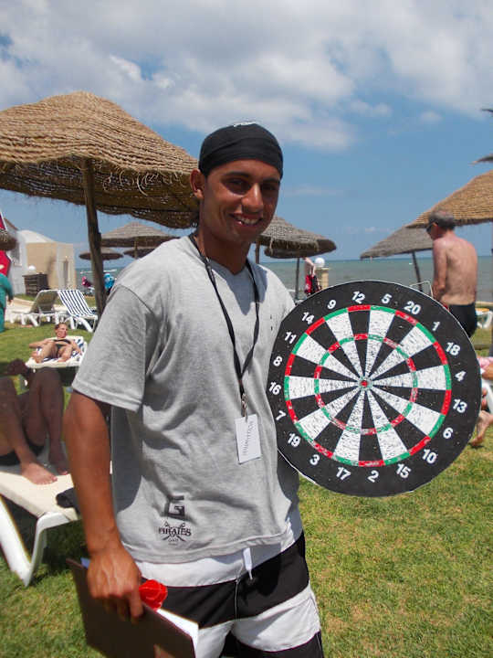 Mariusz od gry w lotki Alassio Hotel and Thalasso