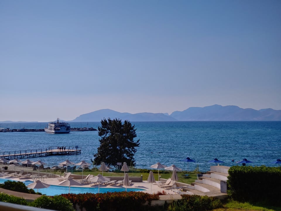 Ausblick Mastichari Bay Hotel