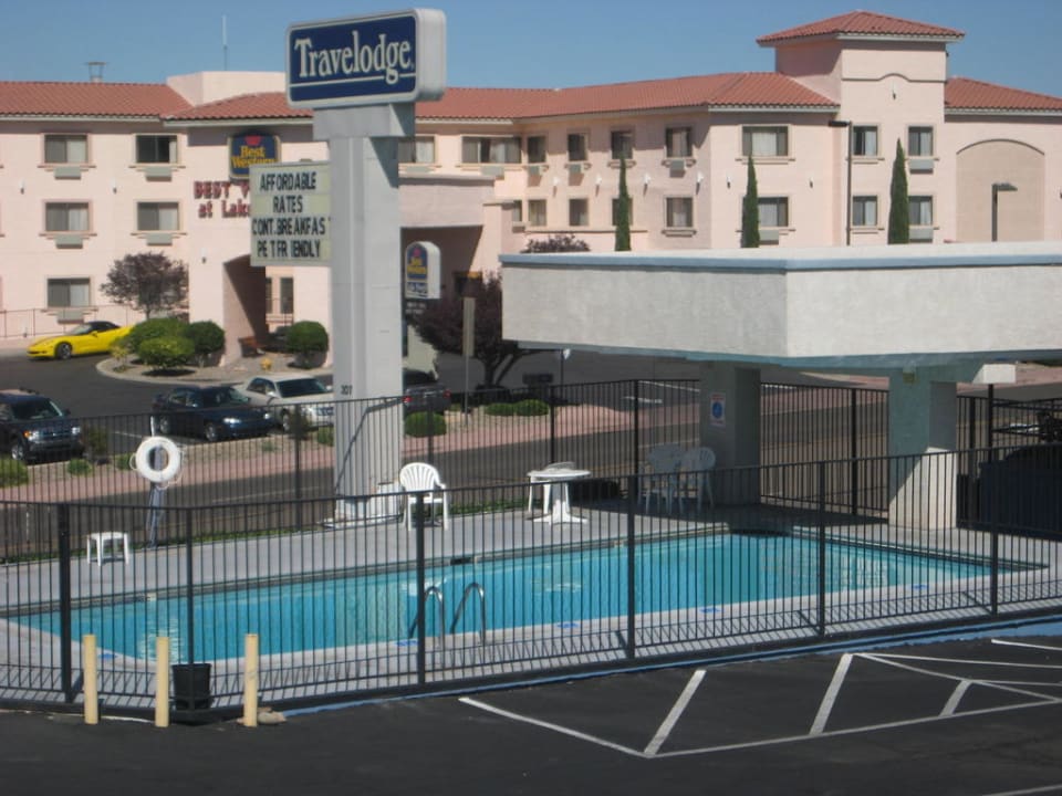 Pool - unspektakulär aber sauber Hotel Travelodge Page AZ