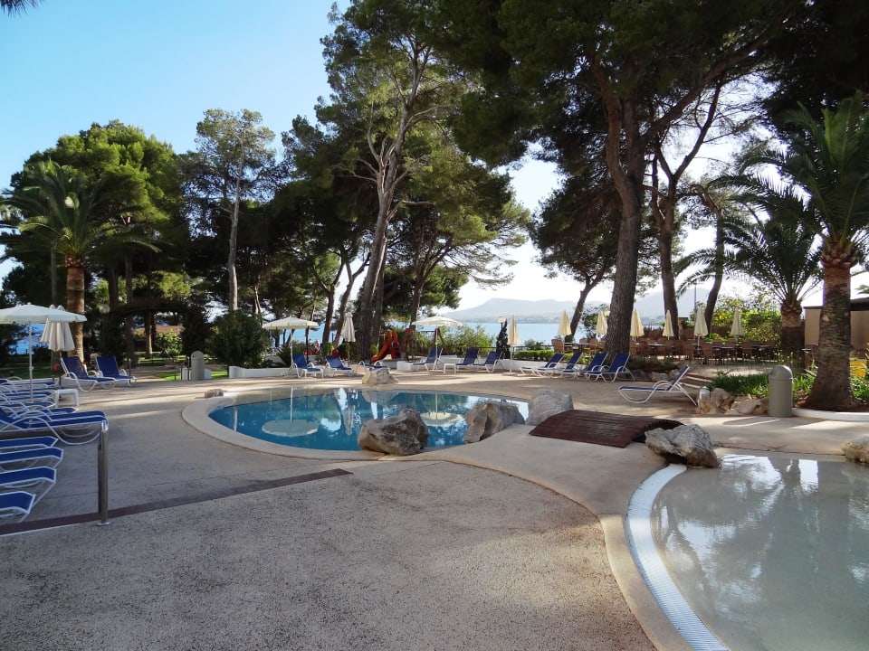 Übergang zum Kinderbecken Hipotels Eurotel Punta Rotja Golf & Spa