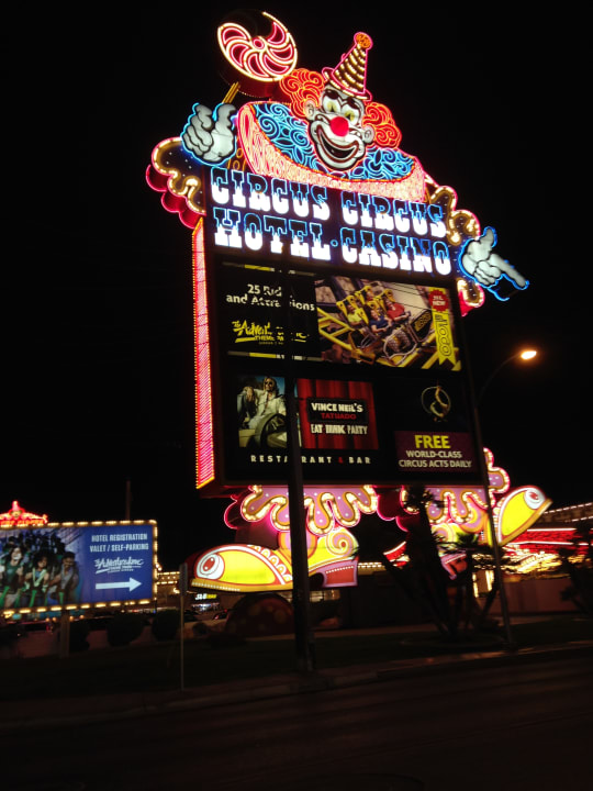 Außenansicht Hotel Circus Circus