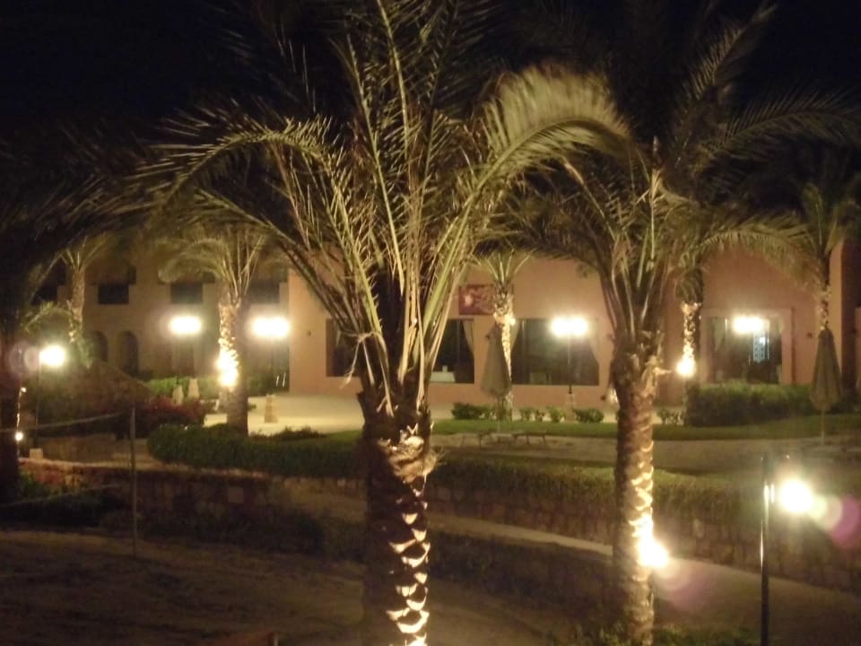 Balkonausblick bei Nacht Stella Garden Resort & Spa, Makadi Bay