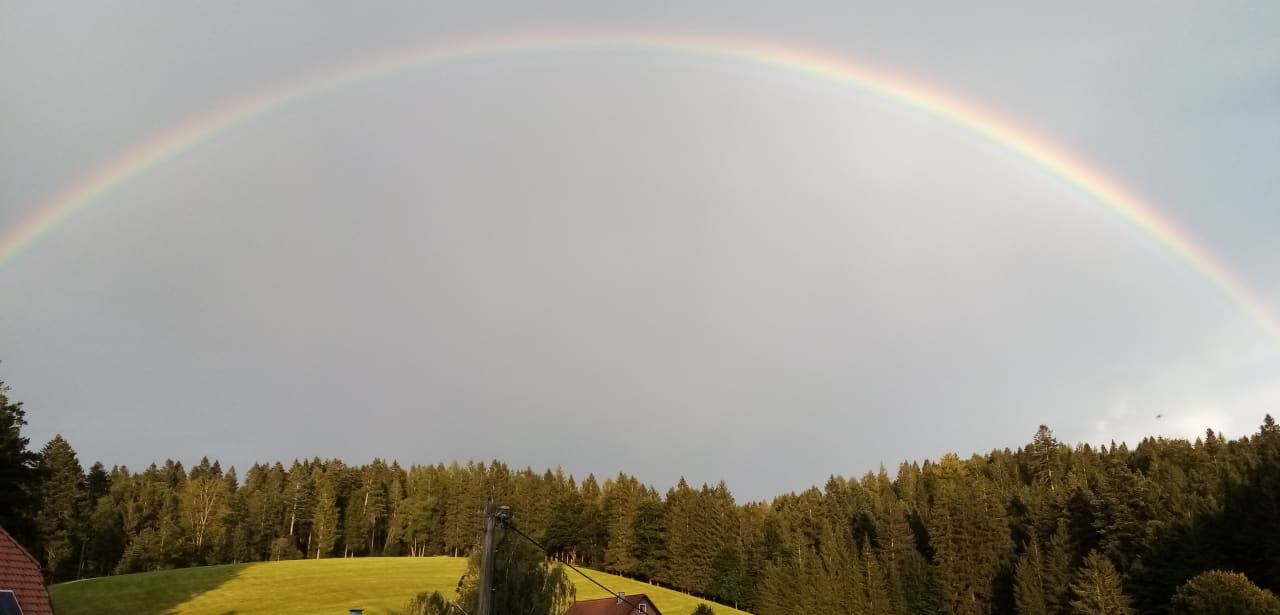 Ausblick Bauernhof Schreinerhäusle