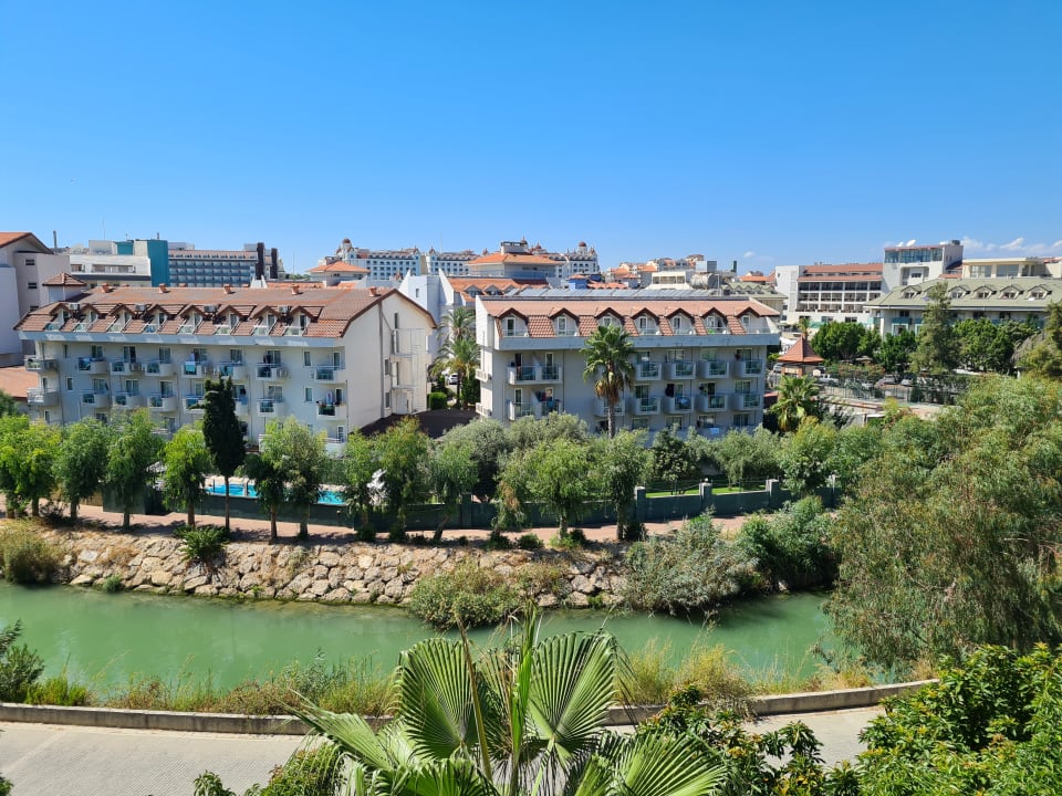 Ausblick Sunis Evren Beach Resort Hotel & Spa
