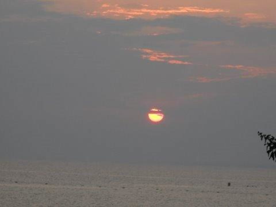 Der Sonnenuntergang im Urlaubsparadies Özlem Garden Hotel