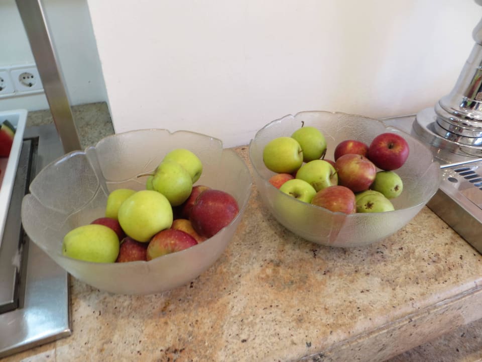 Teile des Frühstücksbuffets Aparthotel Playa Dorada