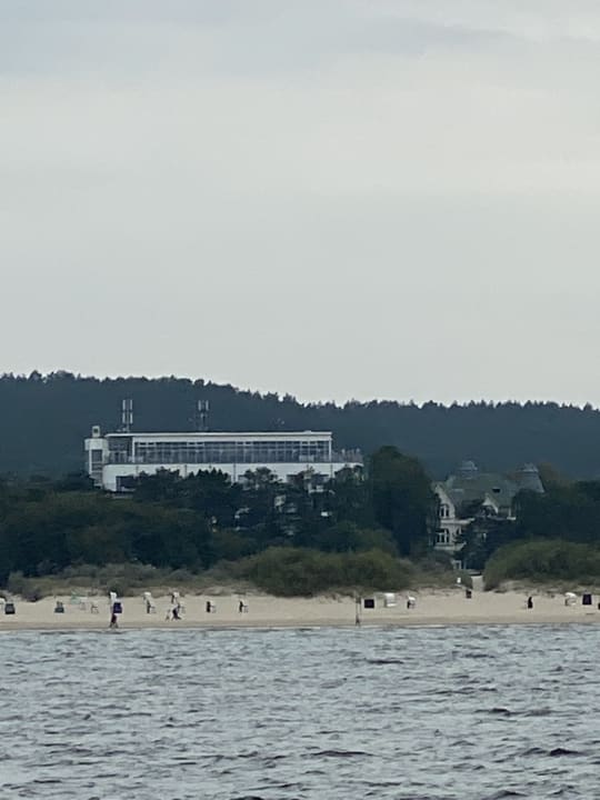 Außenansicht Strandhotel Ahlbeck