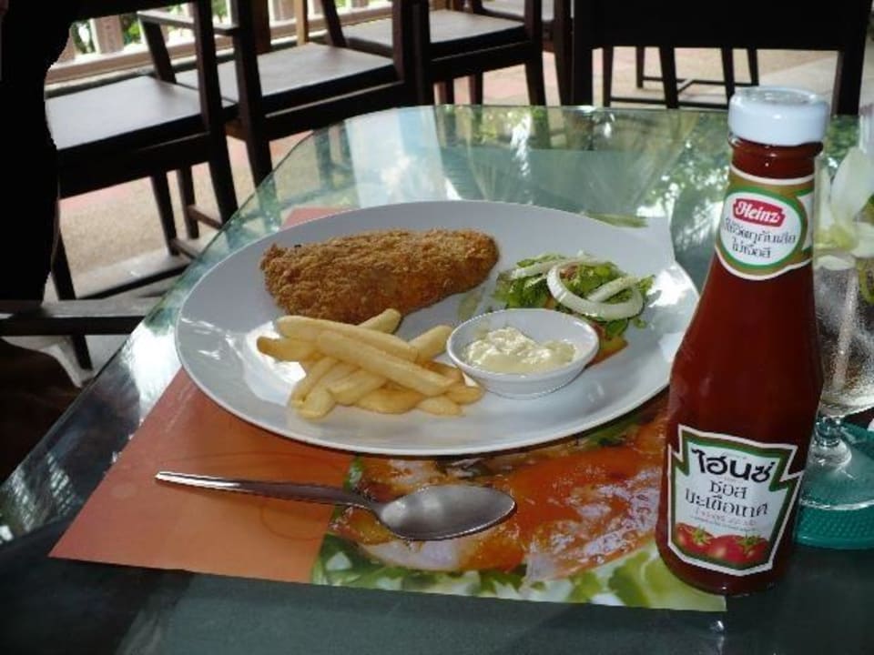 Cordon Bleu mit Heinz Ketchup SYLVAN Koh Chang