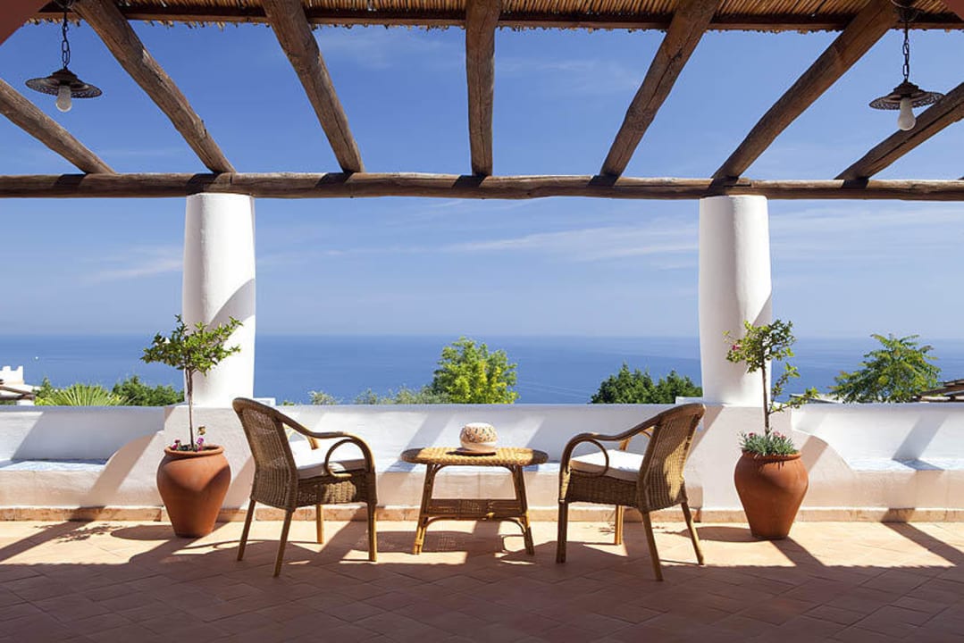 Terrazza panoramica Hotel Principe Di Salina