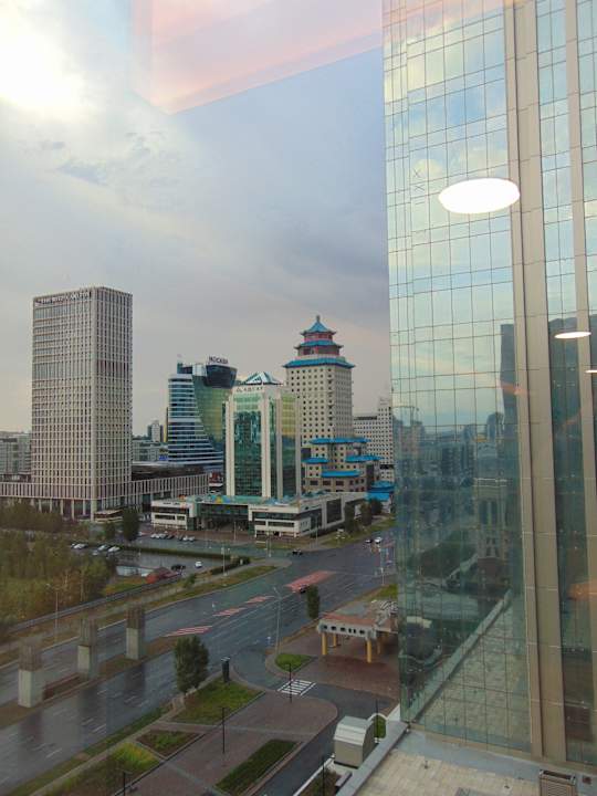 Ausblick Sheraton Astana Hotel