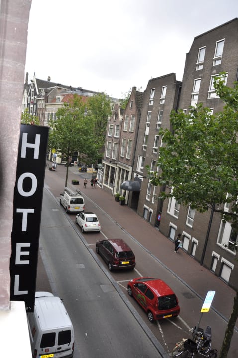 Ausblick aus Zimmer 22 Hotel Sint Nicolaas